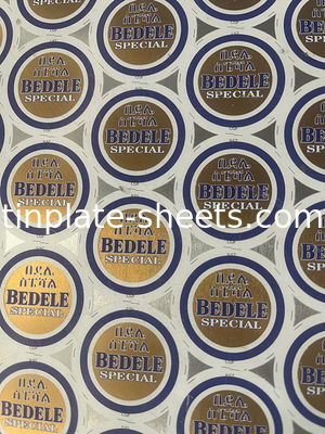 Baja berlapis krom elektrolitik cetak 512 mm-907 mm Lebar