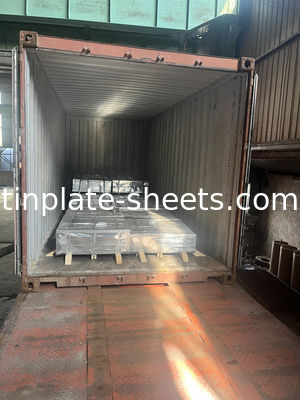 Electrolytic Tinplate for Tinplate Sheet with Bright Stone Silver Matt Surface Finish Ideal untuk penggunaan kemasan dan pembuatan kaleng