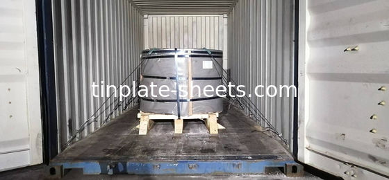 25 Metric Tons MOQ Tinplate Coil untuk pesanan kecil hingga menengah T3 T4 T5