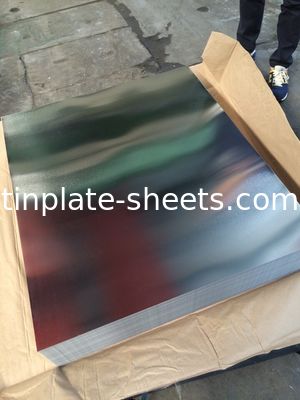 1.1/1.1 sampai 5.6/5.6 Lapisan Lapisan Tinplate Pelapis Tin Bright Stone Perak atau Mat Finish