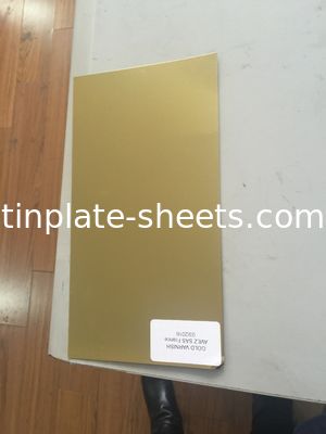 Koil Tinplate Kompetitif untuk Makanan dan Minuman Kaleng 2.0/2.0 2.8/5.6 Lapisan Tin dan Batu Cerah Perak Matt Surface Finish