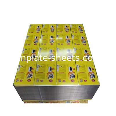 Tinplate Cetak untuk Komponen Listrik Soldabilitas yang sangat baik dan ketahanan korosi untuk pemasangan dan perlindungan yang mudah