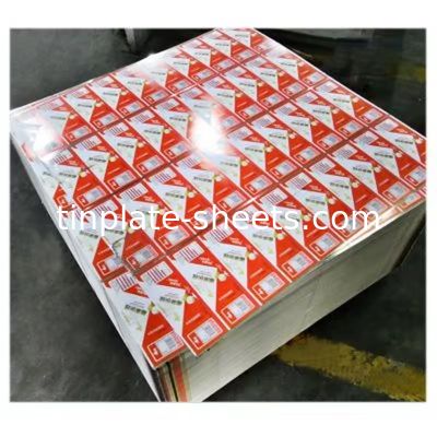 Lembar tinplate cetak yang dapat disesuaikan untuk berbagai aplikasi T3 T4 T5
