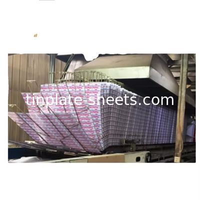 Tinplate Cetak untuk Komponen Listrik Soldabilitas yang sangat baik dan ketahanan korosi untuk pemasangan dan perlindungan yang mudah