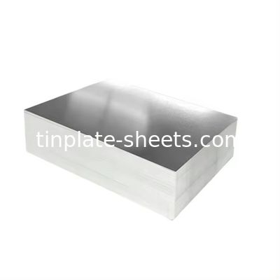 Lembar tinplate serbaguna untuk dekoratif dan fungsional Tersedia di Bright Stone Perak dan Mat Finishes