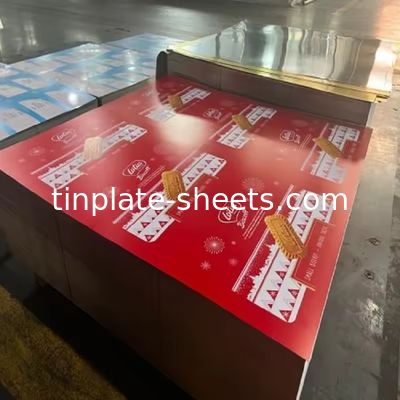Lembar Tinplate Cetak yang Disesuaikan dengan Ketebalan dan Dimensi yang Berbeda untuk Berbagai Aplikasi
