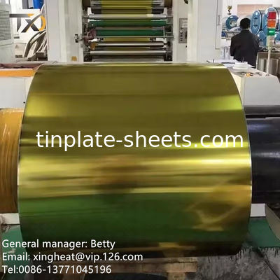 Lembar tinplate yang dapat dilas dan lentur untuk pemrosesan dan pembentukan yang mudah dalam industri yang berbeda
