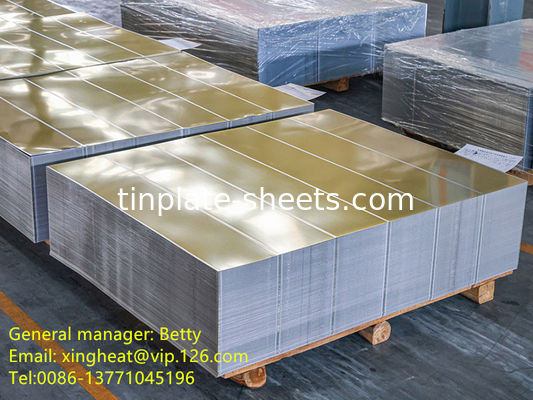 Lembar Tin Electrolytic yang Kekuatannya Tinggi Tahan Korosi