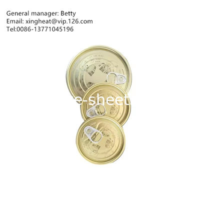Lembar Tin Electrolytic dengan T2-T5 Temperature 5.6/5.6 Tin Coating Matt Surface Finish 600mm-1160mm Panjang pemotongan
