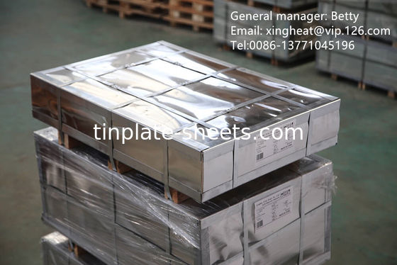 Koil tinplate untuk industri kemasan 25 metric ton MOQ EXW/FOB/CFR/CIF L/C/T/T/DP Syarat pembayaran MR dan SPCC Material
