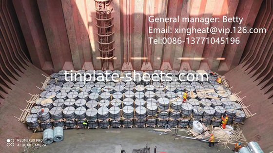 Bahan kimia yang dapat disesuaikan Kaleng T2/T2.5/T3/T4/T5 Temperature
