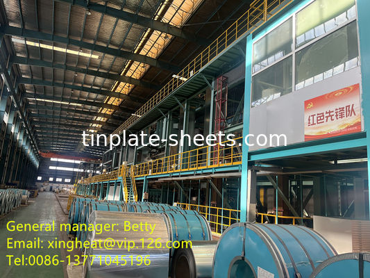 Tinplate Sheets Tin Plated Steel Untuk Kaleng Cerah/Batu/Perak/Mat Pengiriman 40 Hari Setelah Deposit Advance Atau L/C