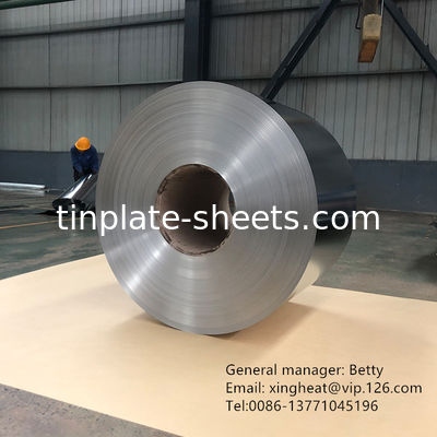 Elektrolitik Tinplate 2.8/2.8 JIS G330 untuk tutup mahkota 1.1/1.1 Tinplate Mill Pabrik Produsen T2.5 T3 T4 T5 DR8 DR9