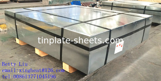 ASTM624 Lembar Timah Elektroitik Standar T2 T2.5 T3 T4 T5 Temper
