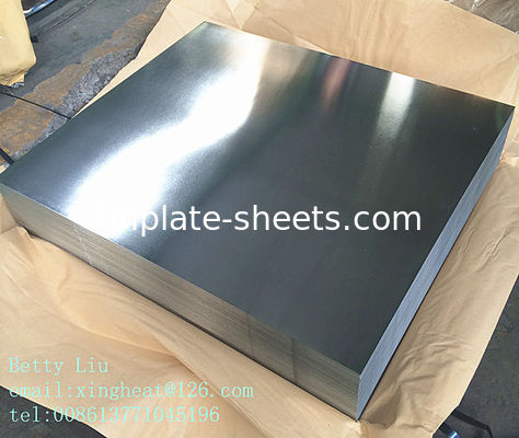 Baja TFS tahan karat Baja Electrolytic Chromium Coated Excellent Formability