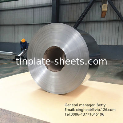 Baja TFS tahan karat Baja Electrolytic Chromium Coated Excellent Formability