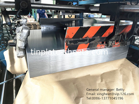 Lebar 600mm - 907mm Tfs Baja bebas timah Dengan permukaan batu selesai