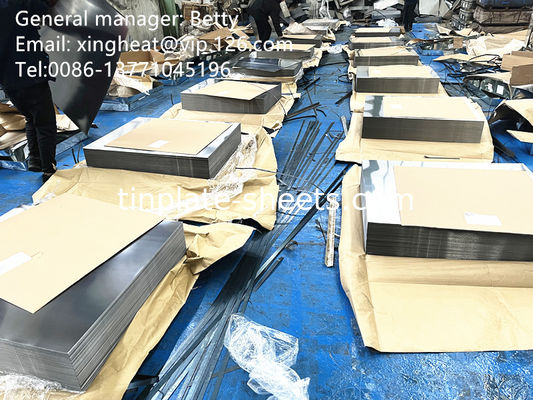 Lembar Tinplate Cetak Disesuaikan Dimensi Disesuaikan Dalam Berbagai Aplikasi
