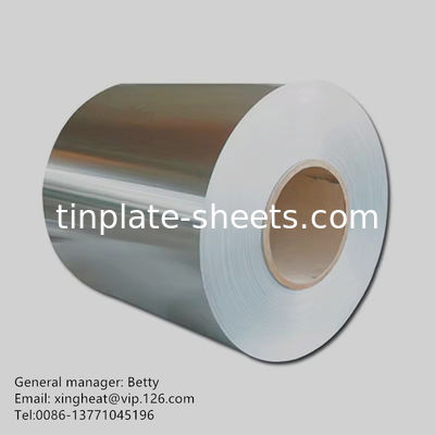 Papan Timah Elektrolitik 2.8/2.8 JIS G330 untuk kaleng makanan 1.1/1.1 Papan Timah Mill Pabrik Produsen T2.5 T3 T4 T5 DR8 DR9