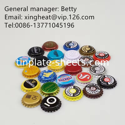 Lembar tinplate yang dicetak dengan ketebalan dan dimensi yang disesuaikan untuk kemasan