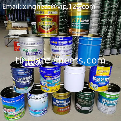 Tinplate cetak untuk kaleng makanan dan minuman dengan ketebalan dan dimensi yang dapat disesuaikan untuk berbagai aplikasi