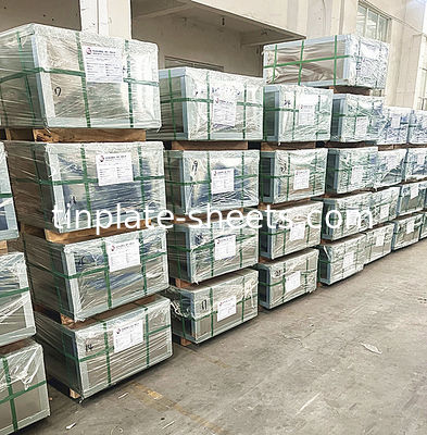 T2-T5 Lembar Tinplate Temper DR8 DR7.5 dan DR9 Tersedia untuk aplikasi yang berbeda
