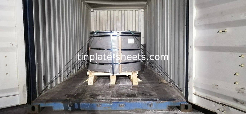 MR SPCC Tinplate Coil Max 2000mm Diameter Luar Untuk Pabrik Kaleng T3 T4 T5