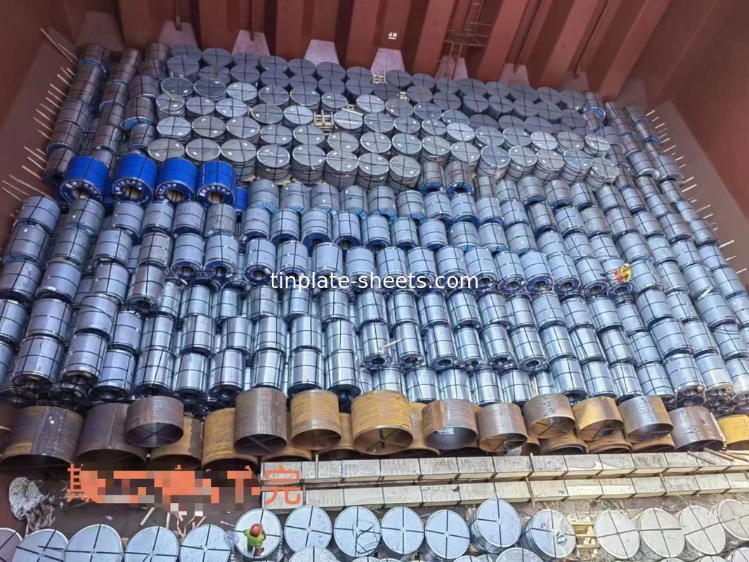p kuat Lembar tinplate yang dapat disesuaikan untuk kaleng dan tujuan dekoratif