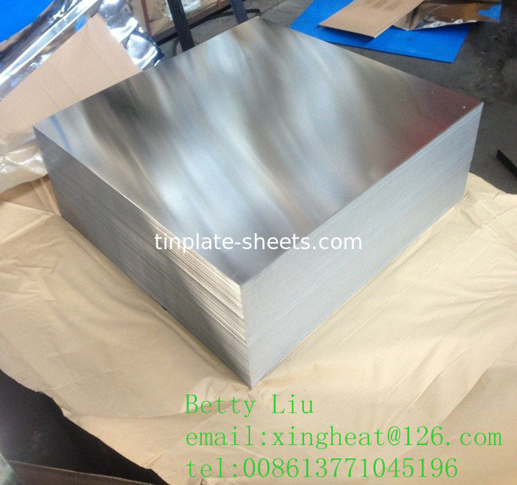 SPTE Electrolytic Tinplate Bahan yang sempurna untuk kemasan membutuhkan 2.0/2.0
