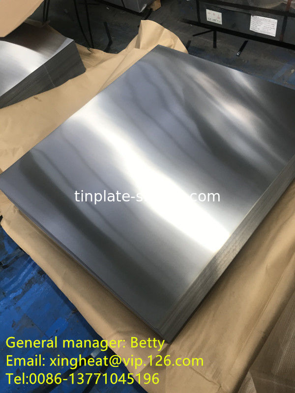 Inplate coil T5 tinplate coils Electrolytic tinplate in coil Stone sheet food cans tinplate mill manufacturer
