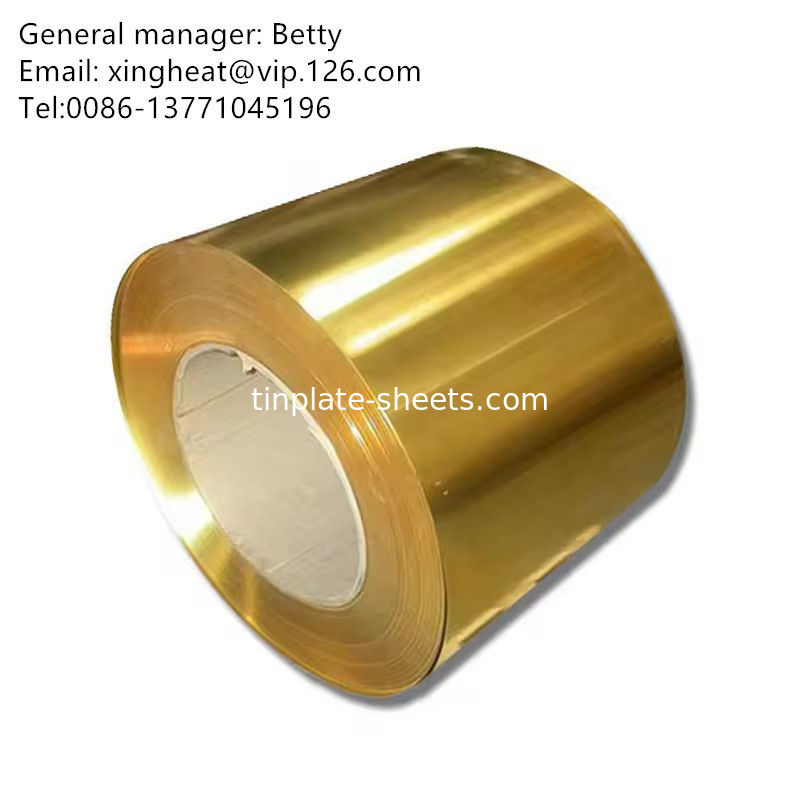 Tinplate Coil Pilihan yang sempurna untuk kebutuhan industri Anda 0.15-0.49mm Ketebalan 600mm-986mm Lebar T2-T5 Temperature