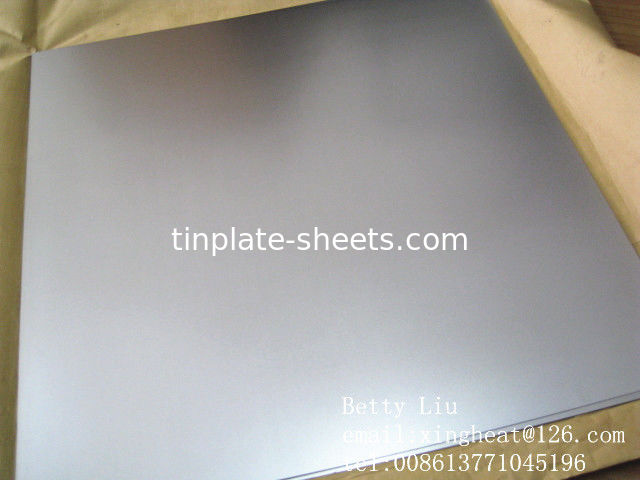 JIS G3303/EN10202/ASTM624 Standard Electrolytic Tinplate Sheets EXW/FOB/CFR/CIF L/C/T/T/DP Syarat pembayaran 25 MT MOQ