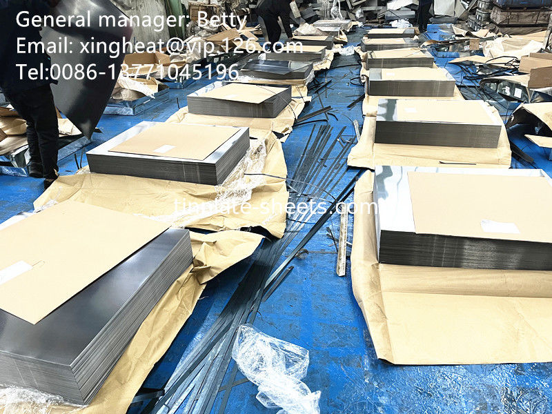 Percetakan T2 - T5 Tipe Lapisan Karet Bebas Baja Kromium