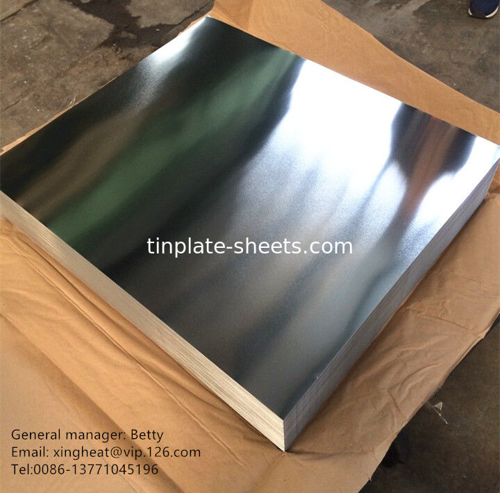 Lebar 600mm - 907mm Tfs Besi bebas timah Dengan permukaan batu selesai Untuk topi mahkota JIS G3315 T3