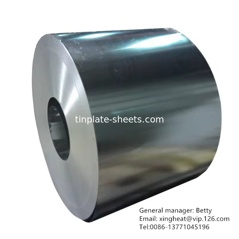 3-8 Ton Tin Free Steel Coil JIS G3303 Standar Batu Permukaan Selesai pabrik baja bebas timah