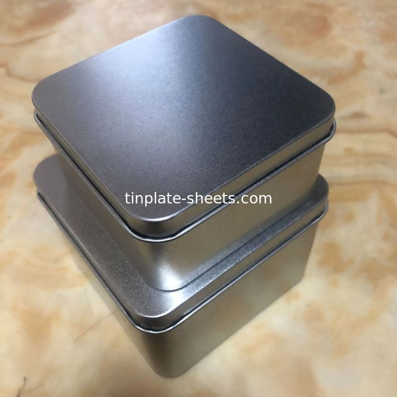 T2.5 T3 T4 DR7 DR8 DR9 Lembar Timah Cetak EN10202 Standar 2.0/2.0 1.1/2.8 Untuk Kaleng Makanan