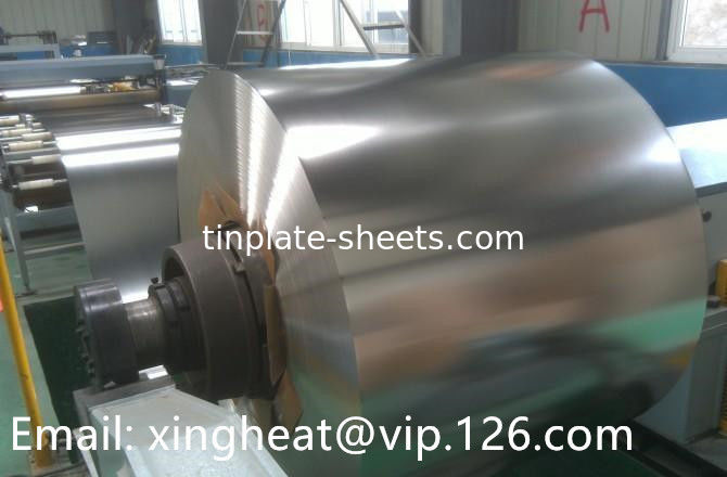 Elektrolitik Tinplate Coil Lembar Tinplate Berkinerja Tinggi untuk Kaleng Makanan dan Lainnya