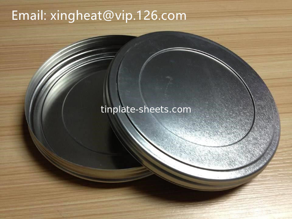 1.1/1.1 sampai 5.6/5.6 Tin Coating Tinplate Coil untuk aplikasi serbaguna