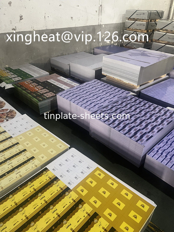 Lembar Tinplate Perak Pilihan yang Sempurna untuk Pemanasan dan Pengelasan dalam Produksi Kaleng