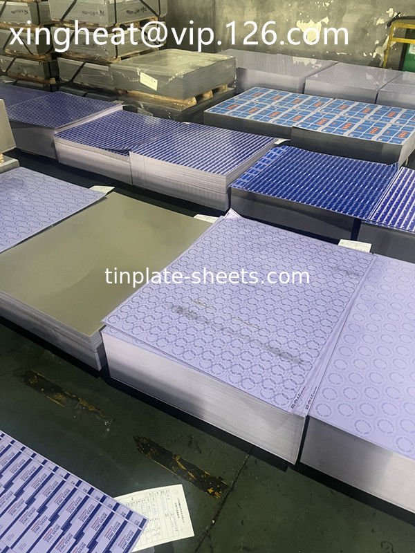 Kekuatan T3 T4 4 cetakan warna lembaran timah Soldabilitas baik 2,0/2.0