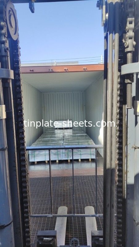 Electrolytic Tinplate for Tinplate Sheet with Bright Stone Silver Matt Surface Finish MR dan SPCC Material