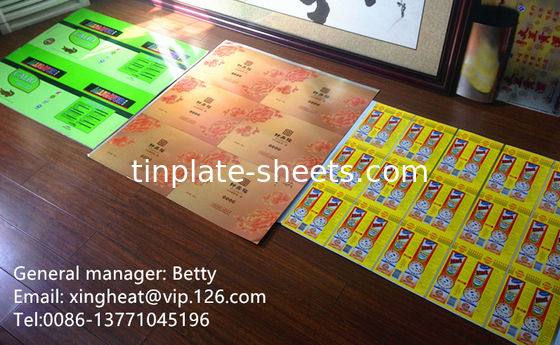 Lacquered Tinplate T4