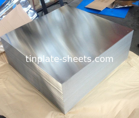 Tinplate untuk Kaleng BA/CA Annealed Corrosion Resistant 0.13 - 0.49 mm Daur ulang