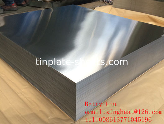 EN10202 Lembar baja bebas timah standar Ketebalan 0,15mm-0,49mm