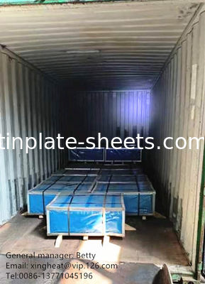 Lembar tinplate yang dapat disesuaikan untuk memenuhi persyaratan ketebalan dan dimensi yang berbeda