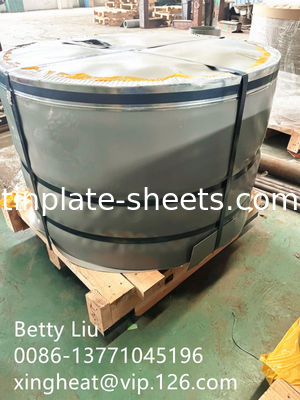 T4 T5 DR8 DR9 Tinmill Produk Tinplate Sheet Coil