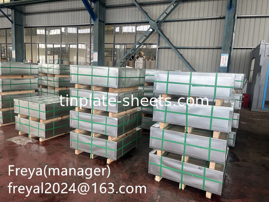 Tinplate Sheets Tin Plated Steel Untuk Kaleng Cerah/Batu/Perak/Mat Pengiriman 40 Hari Setelah Deposit Advance Atau L/C