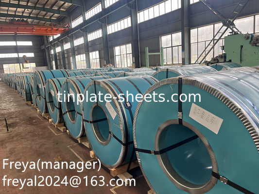 600mm-1160mm Tinplate Sheets Lengan pemotongan disesuaikan untuk kebutuhan Anda