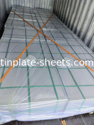 0.13-0.48mm Ketebalan Lembar Tinplate Cocok untuk Berbagai Aplikasi
