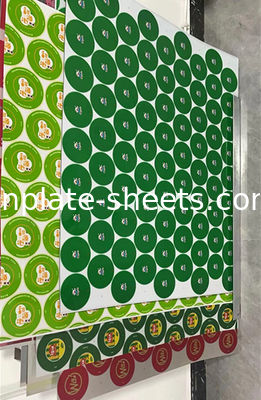 Tinggi Kekuatan T3 T4 T5 Cetak Tinplate Steel Sheet 512mm-1100mm Lebar 2.0/2.0